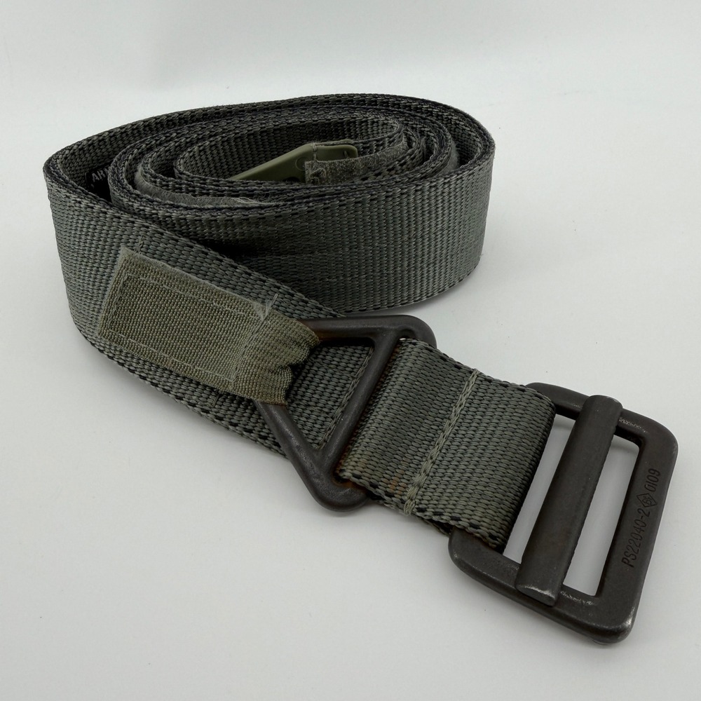 Tactical Tailor Rigger Belt Foliage Green Nylon Webbing USA Made 32-34 PS22040-2